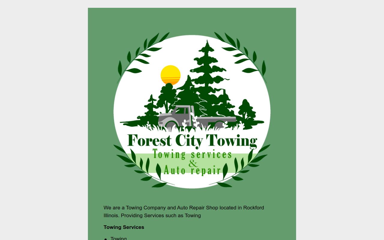 Forest City Towing logo
